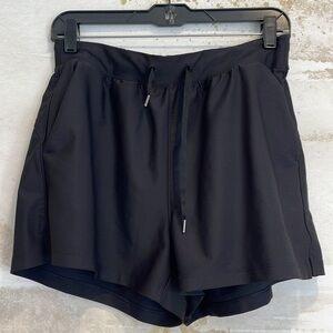 Old Navy Active Powersoft High Rise Go-Dry Black Shorts